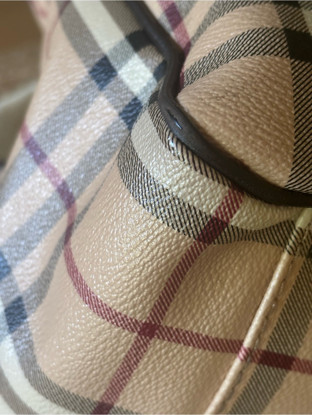 Burberry Haymarket tote - Picture 7 of 16